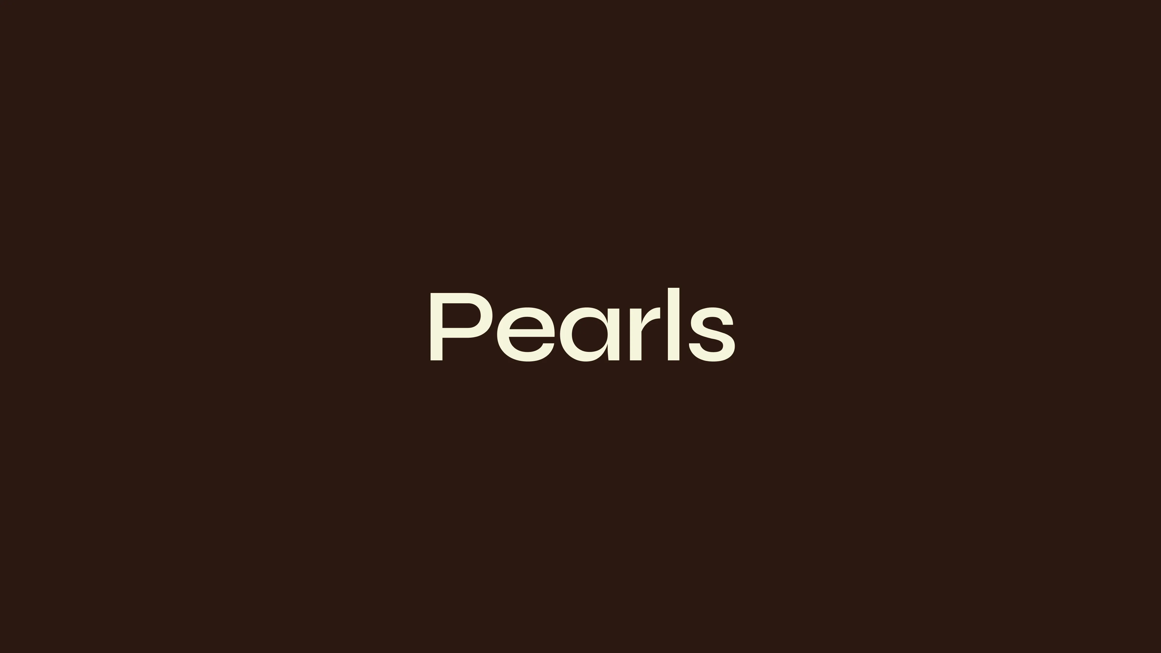 Pearls app screen: Pearls Talk consistency score and symptom tracking over a photo of a woman smiling