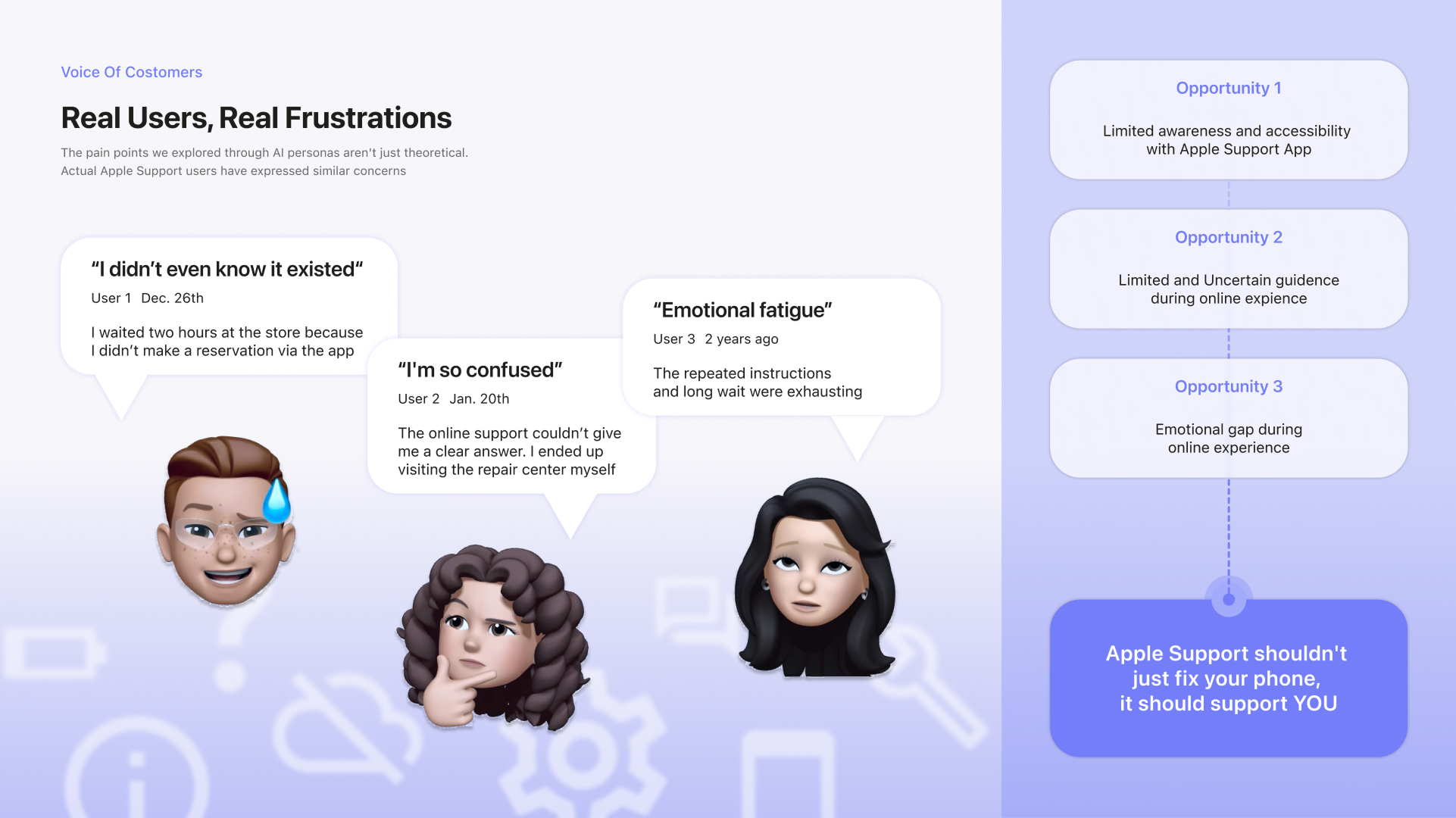 Downtime — real users, real frustrations